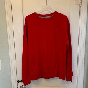 Champion Men's Bold Red Crewneck Sweater